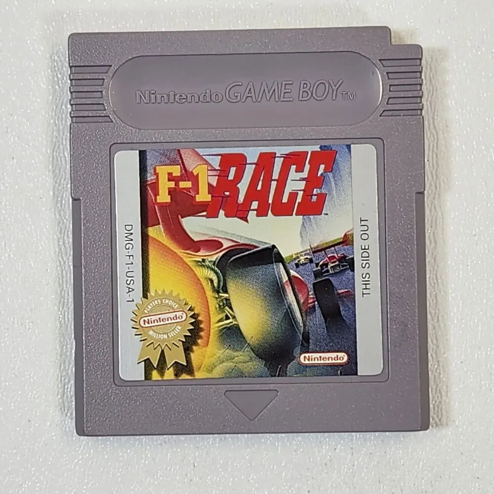 Nintendo GameBoy Classic F-1 Race Cartridge Original DMG